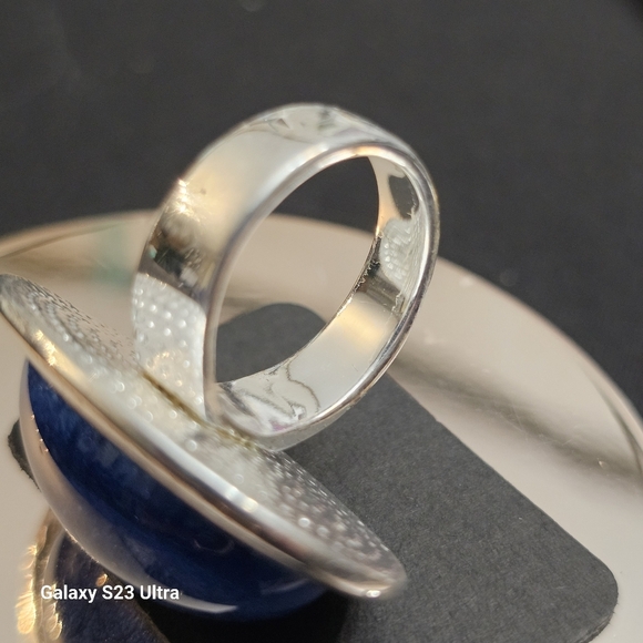 Lapiz Lazuli Ring Size 6 - Picture 10 of 11